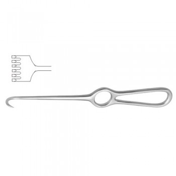 Volkmann Retractor 6 Sharp Prongs Stainless Steel, 22 cm - 8 3/4"